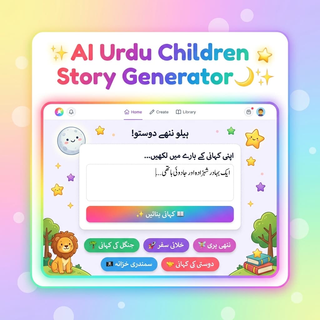AI Urdu Story Generator